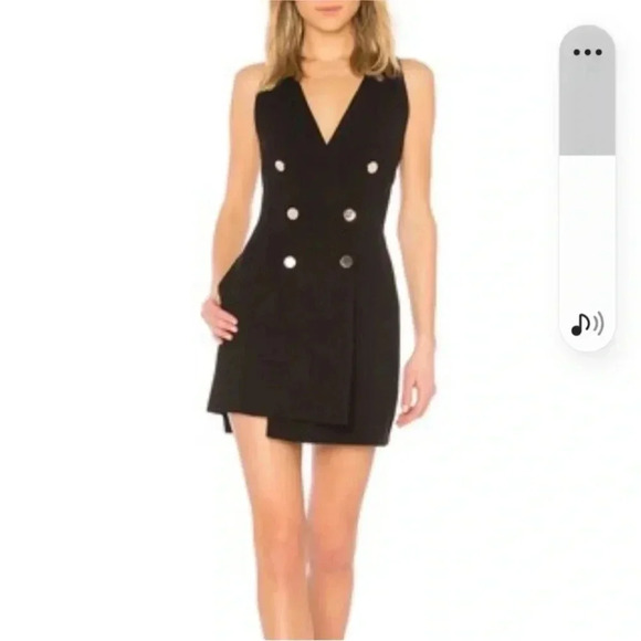 308 Elliatt Iris Blazer Dress in Black Size Small - Picture 1 of 6